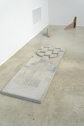 2015, concrete, foam insulation board and wood. Installation in ArtLab Gallery.